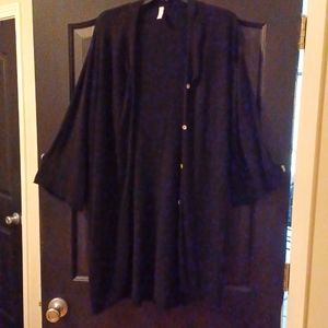 Black Cardigan Sweater